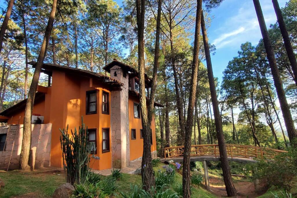 Cabana Rustica A 1Km De Cascada Mazamitla Eksteriør bilde