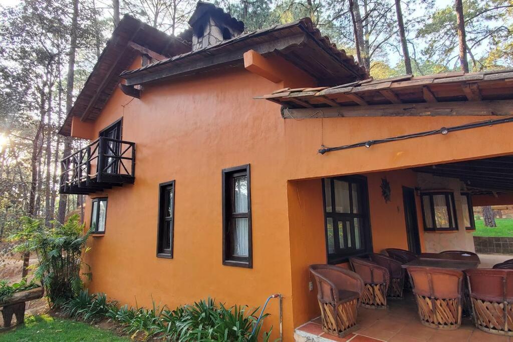 Cabana Rustica A 1Km De Cascada Mazamitla Eksteriør bilde