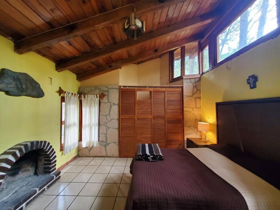 Cabana Rustica A 1Km De Cascada Mazamitla Eksteriør bilde