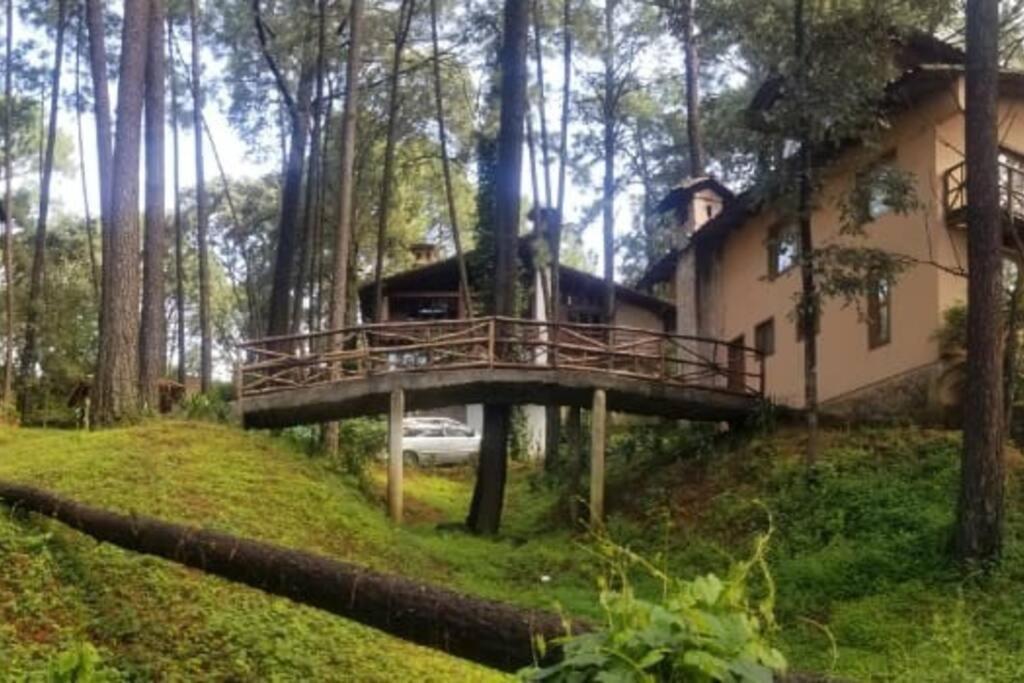 Cabana Rustica A 1Km De Cascada Mazamitla Eksteriør bilde